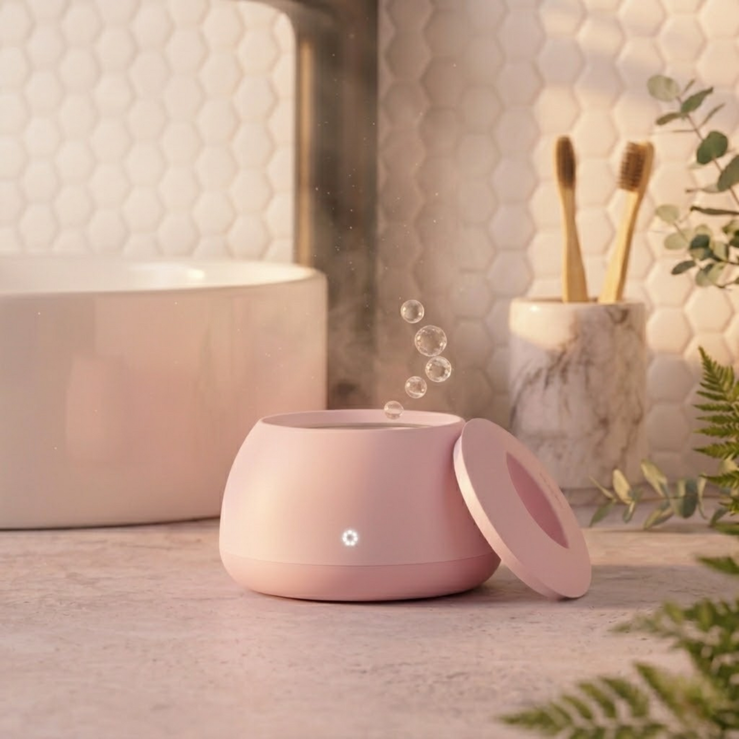 Pod-dentaire — Nettoyeur ultrasons pour dentiers et gouttières