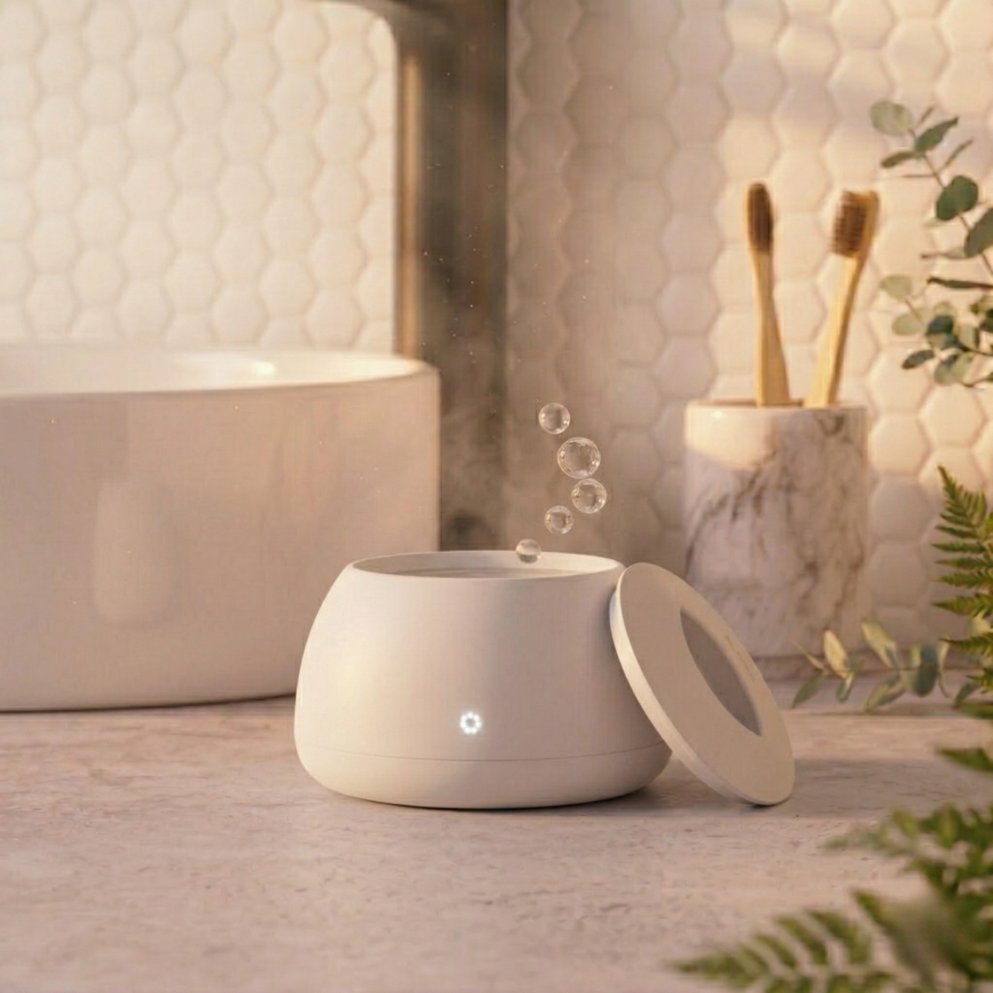 Pod-dentaire — Nettoyeur ultrasons pour dentiers et gouttières